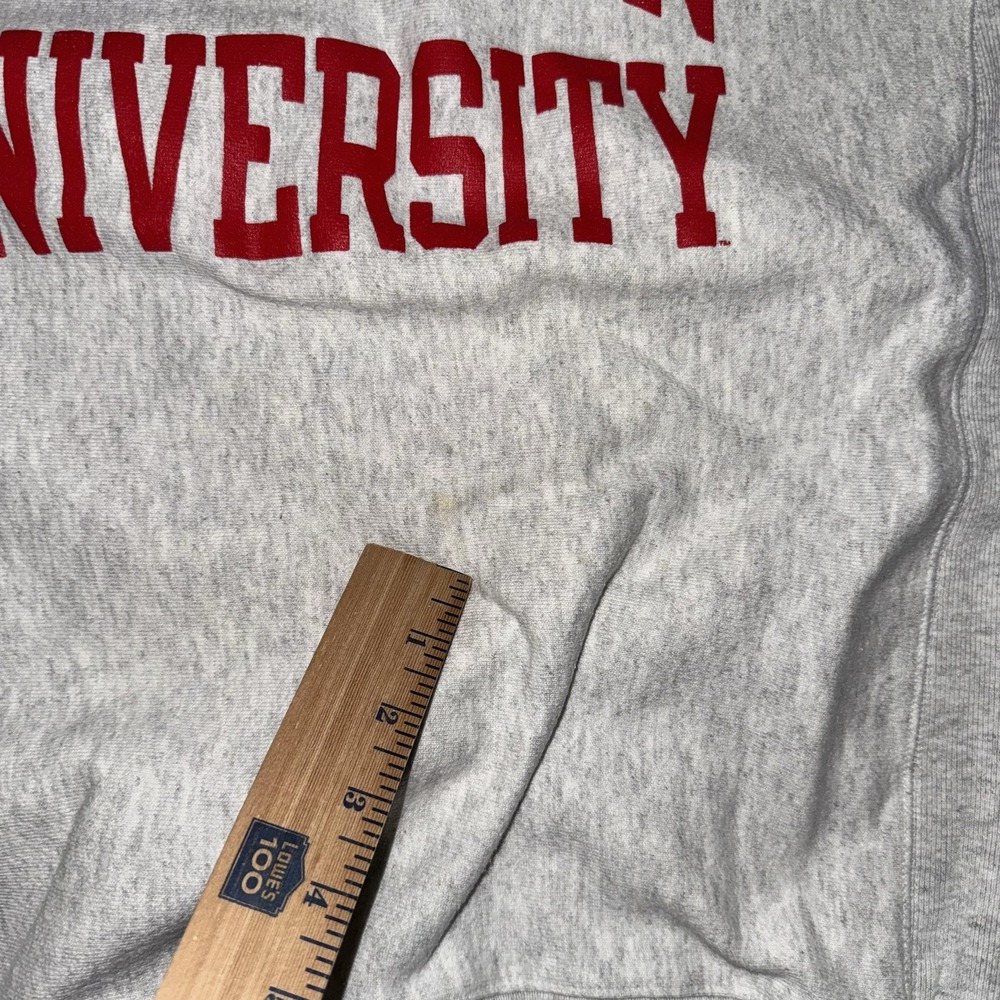 Vintage Otterbein University Champion Reverse Weave Crew Neck Mens Medium *READ* - Picture 7 of 9